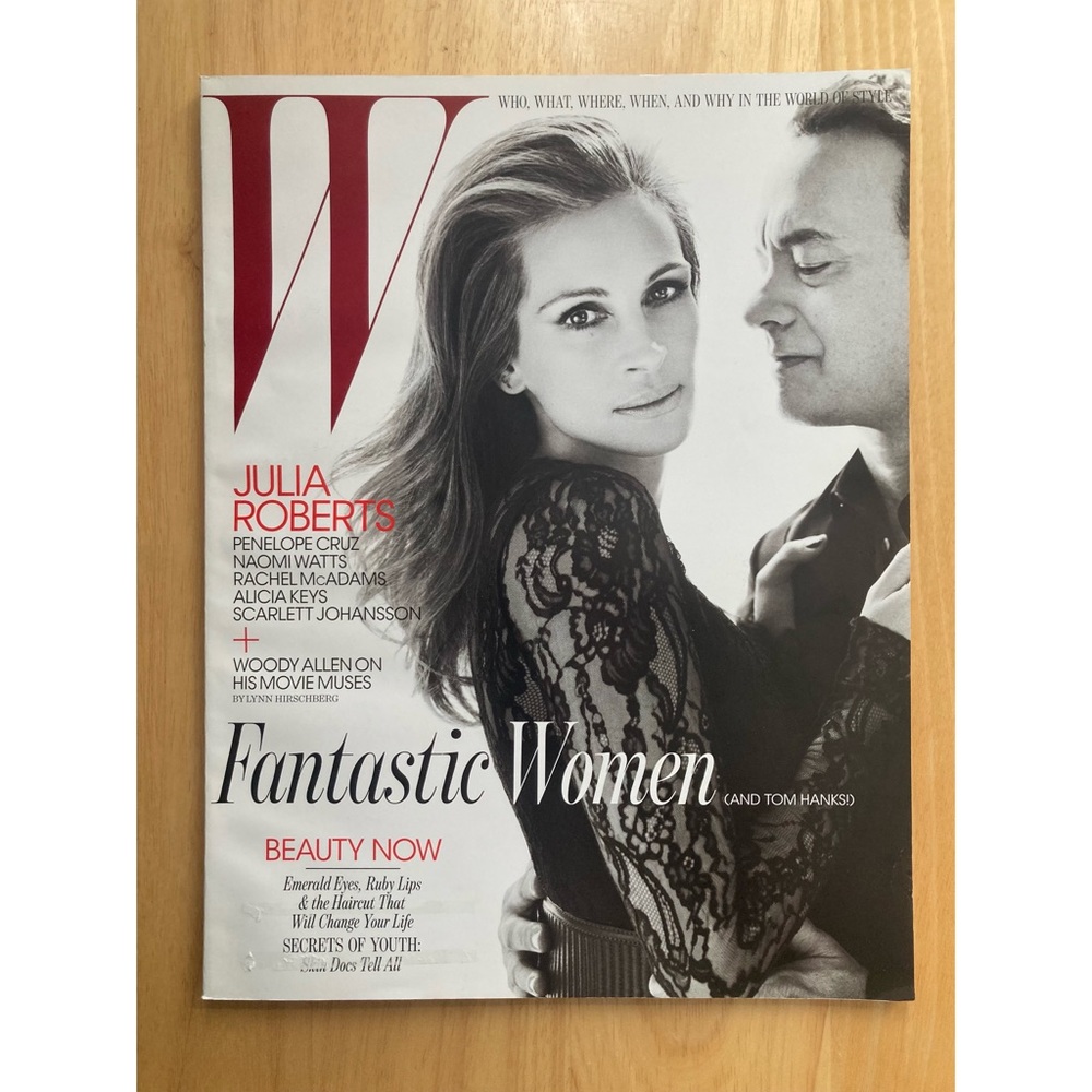 W Magazine Julia Roberts & Tom Hanks June 2011